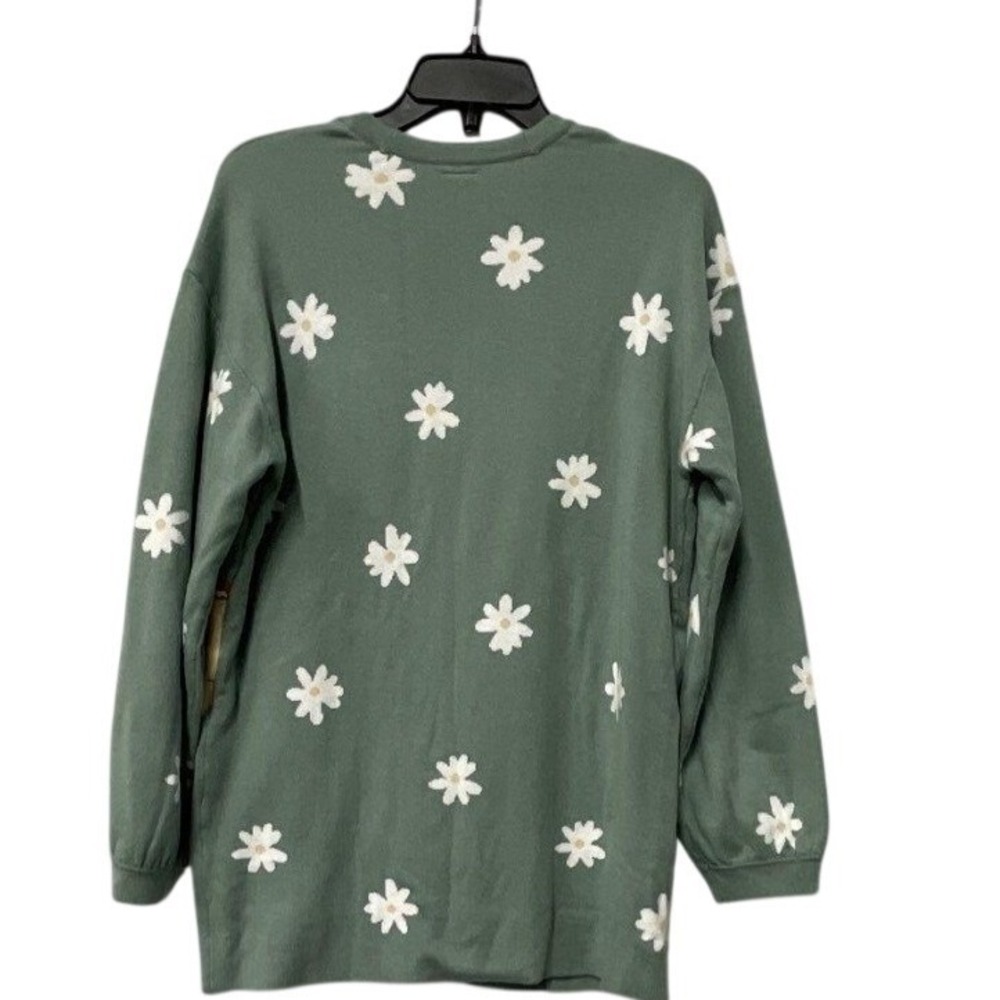 Disney Our Universe Bambi Thumper Green Daisy Cardigan Sweater Womens MD - Picture 4 of 6